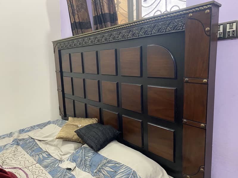 Wooden Bed Set / Furniture / Solid wooden furniture 10