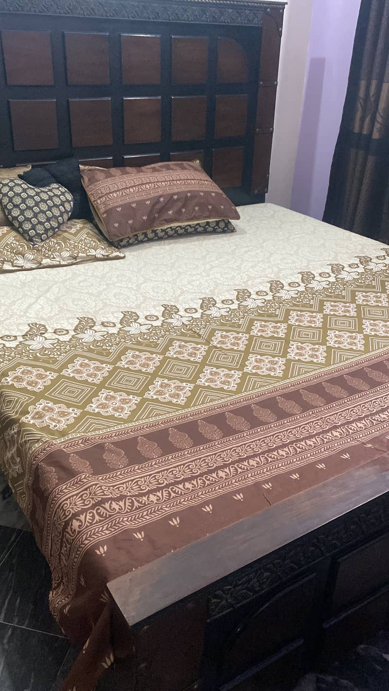 Wooden Bed Set / Furniture / Solid wooden furniture 13