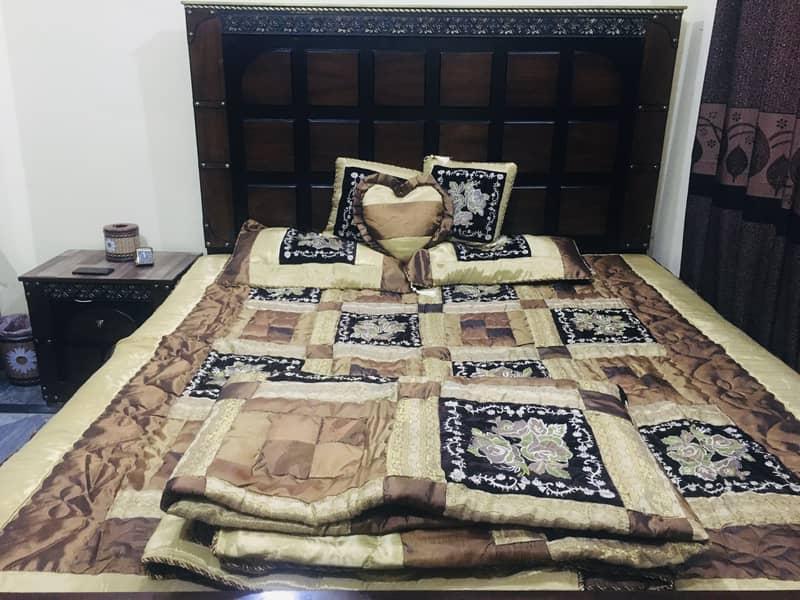 Wooden Bed Set / Furniture / Solid wooden furniture 14