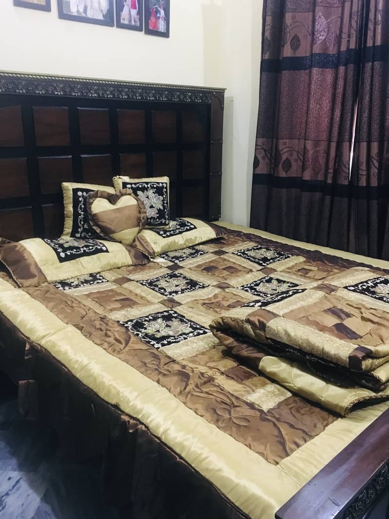 Wooden Bed Set / Furniture / Solid wooden furniture 15