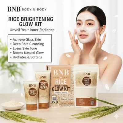 BNB rice facial kit