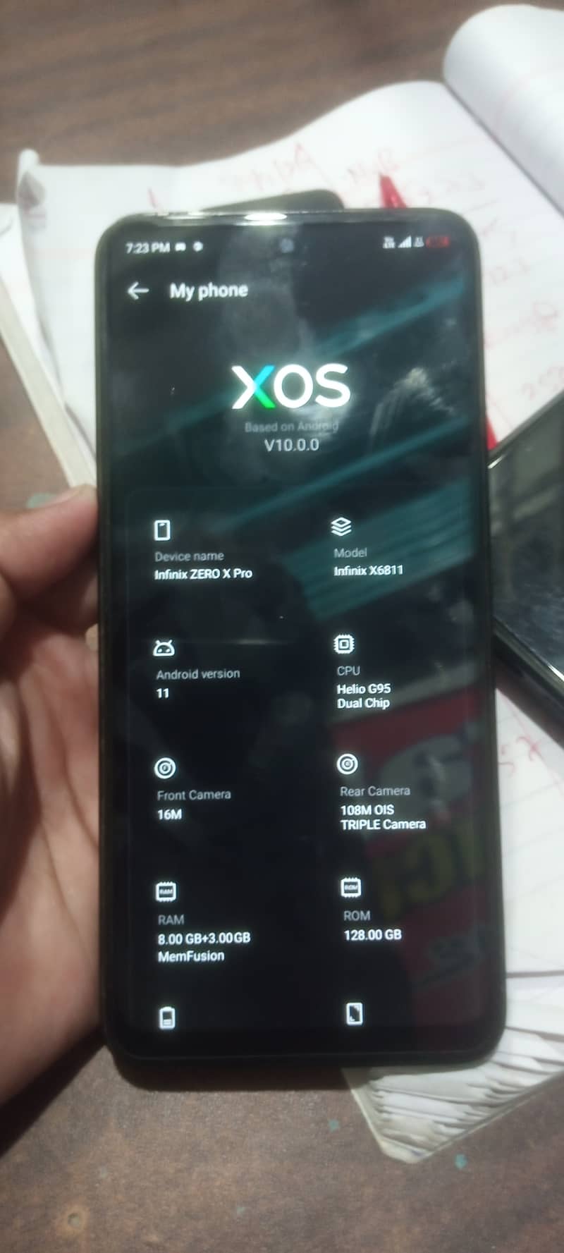 Infinix zero plus x 1