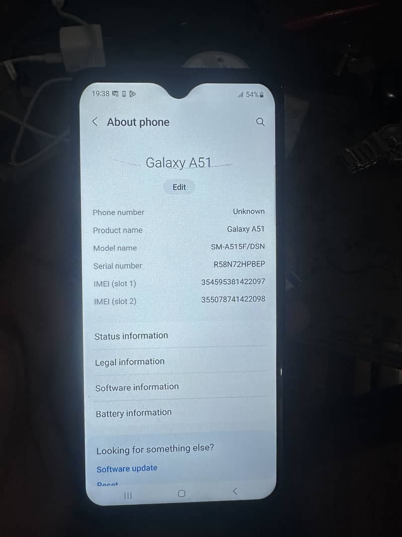 Galaxy A51 0