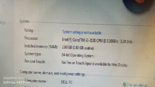Dell i3 2nd generation