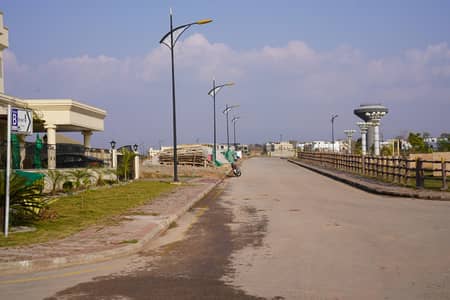 Plot For Sale In Sector B 6.5 Marla Main Boulevard Possession Utility Paid Reasonable Price Best Opportunity In Bahria Enclave Islamabad