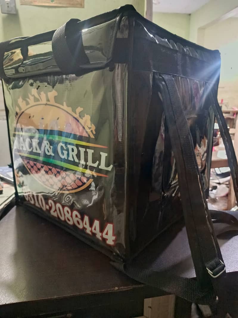 Food Delivery bag box / Pizza Delivery bag hot & cold sale in Pakistan ...