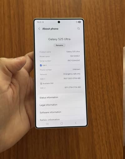 Samsung Galaxy S25 ultra
