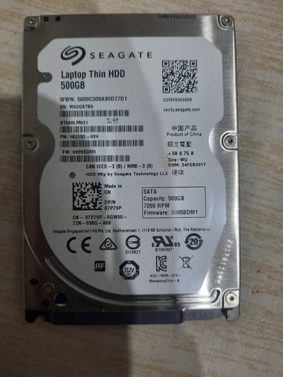 Seagate sata 500 Gb Hdd