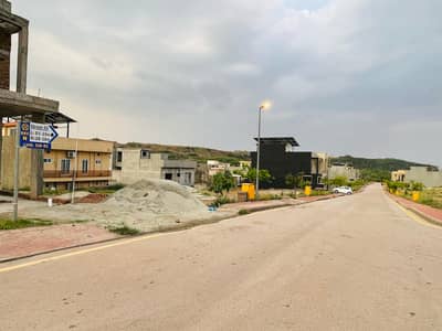 Plot For Sale In Sector N Semi Corner Green Patch Solid land South Facing Possession Utility Paid In Bahria Enclave Islamabad