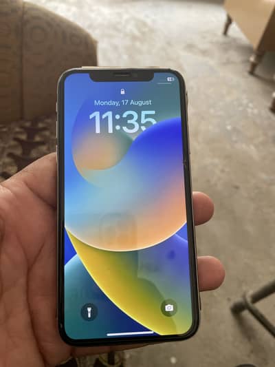Apple iPhone X 64gb btry service all orignal with box