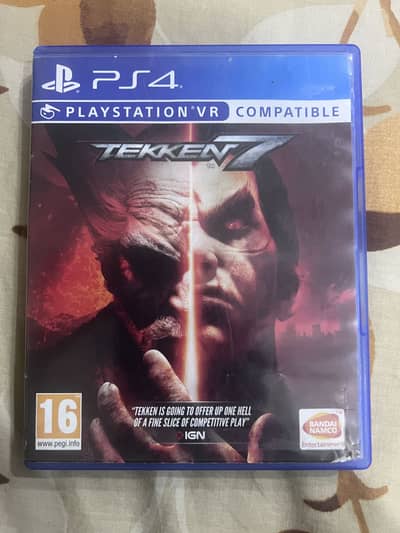 Tekken 7 PS4 Disc - Original Game DVD (PS5 Compatible)