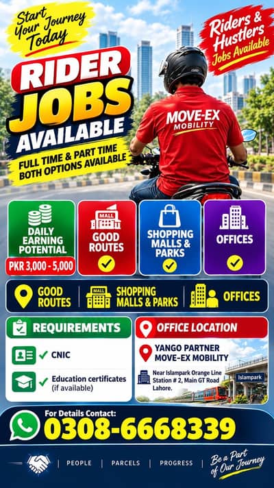 Hustlers & Bike Riders Require