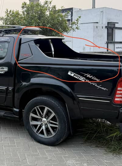 Roll bar for vigo or revo