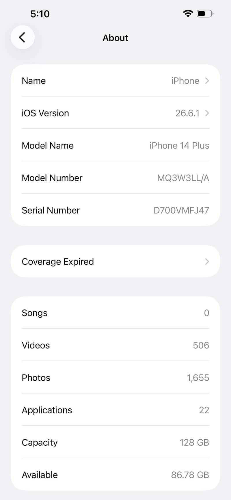 Apple iPhone 14 plus 3