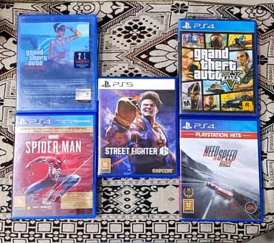 Bundle of 5 Games of Playstation for 17,000 Can be negotiate