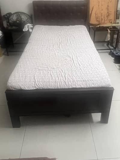 2x Modern Single Wooden Bed Frames Sturdy and great condition