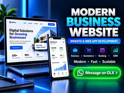 Custom Website Developer Karachi | Business Website, Ecommerce Website
