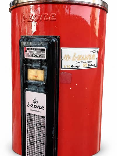 I-ZONE GAS WATER HEATER DUAL 9/10 GAUGE 55 GALON