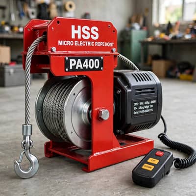 HSS PA400 Electric Winch Hoist 400kg Original Working - Rawalpindi