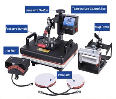 5 in 1 Heat Press Machine
