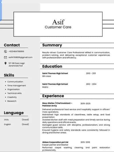 looking for customer service