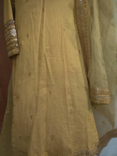 mustard dress
