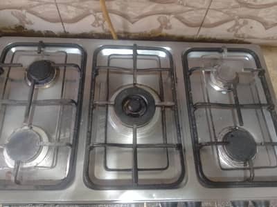 5 stove , electric oven