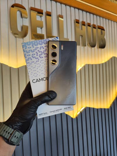 Tecno CAMON 40 Pro 8/256 With box charger accessories