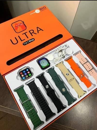 7 in 1 Smart Watch Multicolor ABS Lightweight