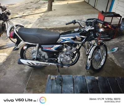 Honda Motorcycle 125 25 model