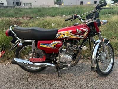 Honda 125 25/26 model 10/10 condition open letter