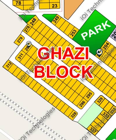 10 marla plot for sale in bahria town ghazi block