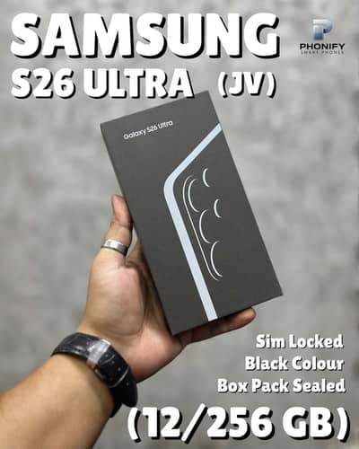 Samsung S26 Ultra 12GB 256GB | Box Pack (Sim Locked)