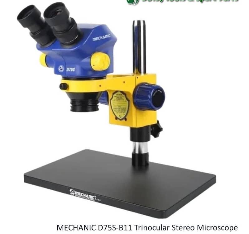 MECHANIC STEREO MICROSCOPE: Model D75S 4