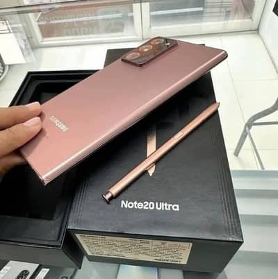 Samsung Mobile Note 20 Ultra 12/256 GB PTA official