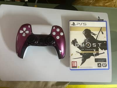 PlayStation5 Disc edition and one game Console- Excelent condition