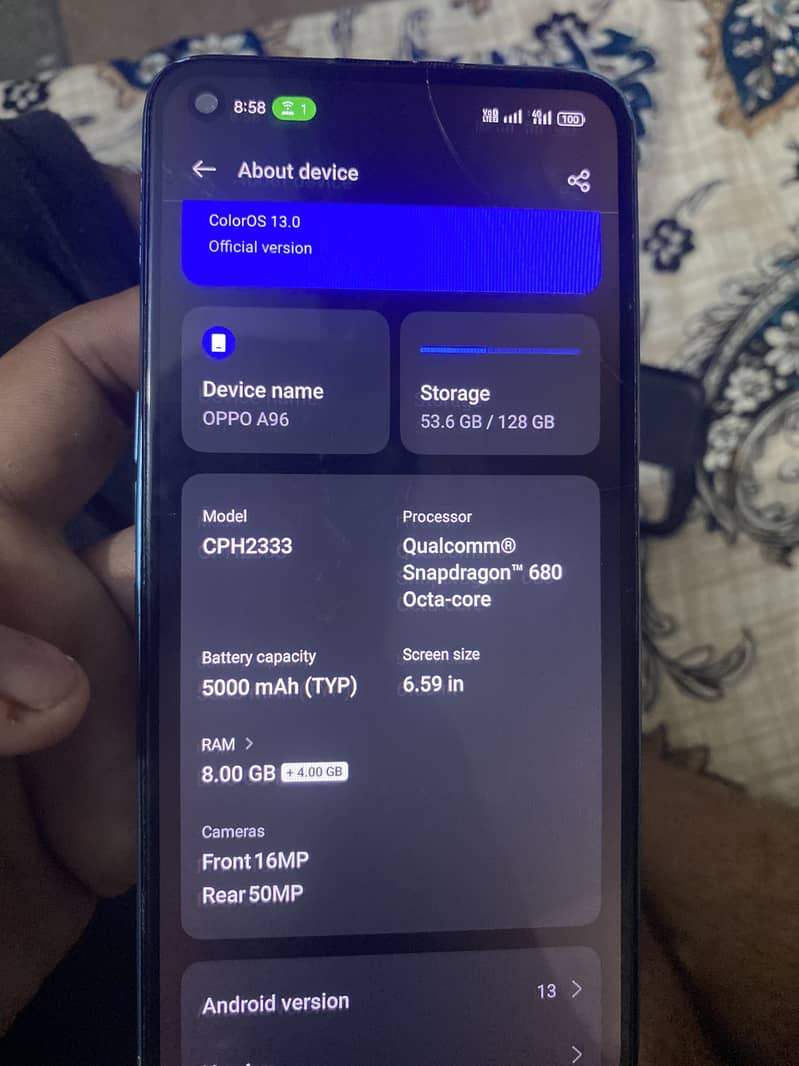 OPPO A96 6