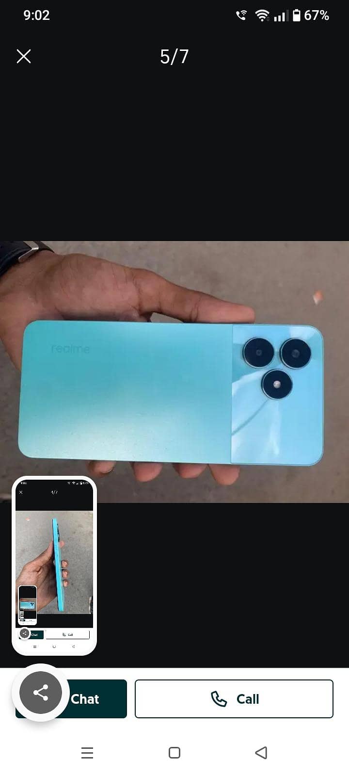 Realme C51 10 by 10 condition call for 03432229622 2