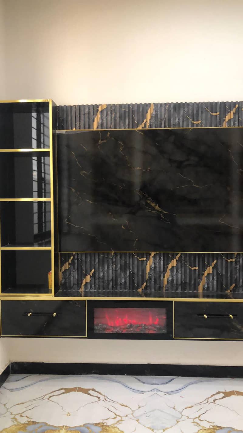Electric fireplace 4