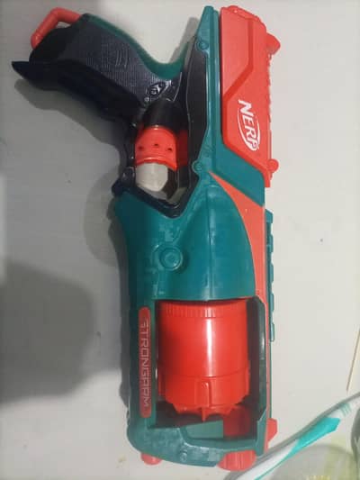 Nurf gun and Mini hand stunt drone