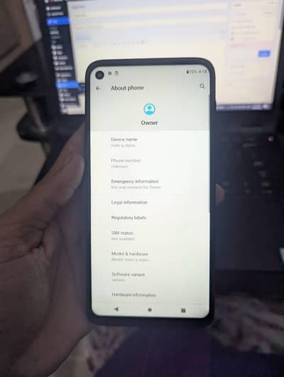 moto g stylus 4/128 PTA approved