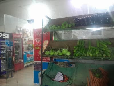 Vegetable shop for Rent 5 d commercial area architect housing society