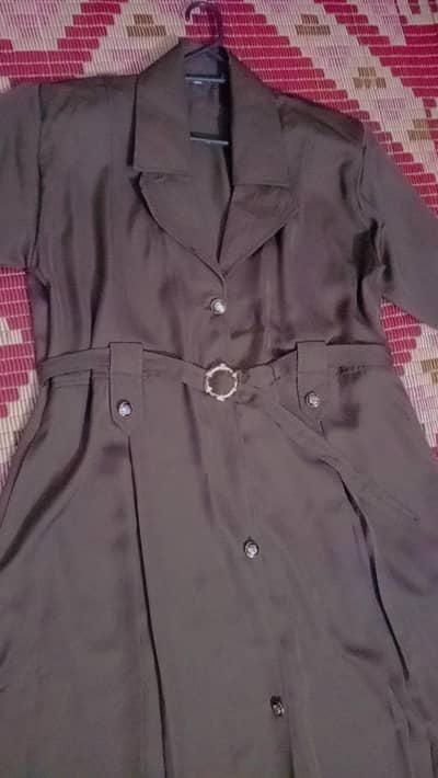 Coat collar abaya new