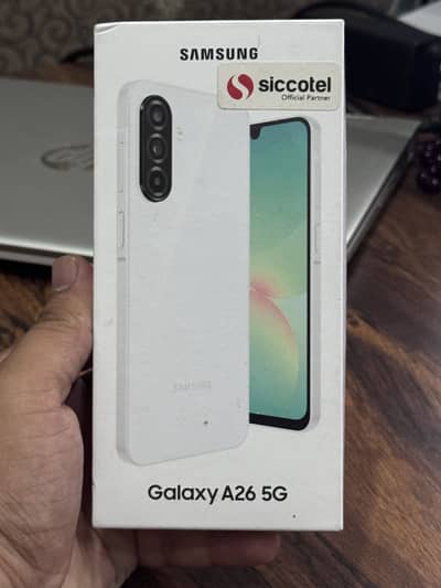 Samsung Mobile A26 5G 8/256 under warranty