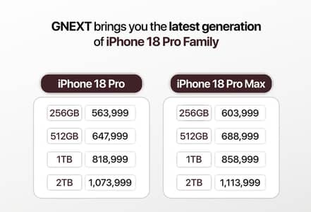 Apple iPhone 18 Pro max And Apple iPhone 18 Pro