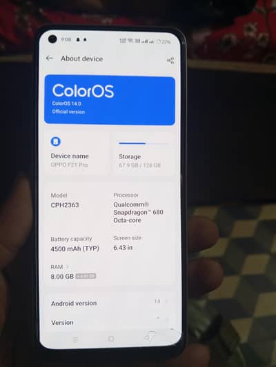 OPPO F21