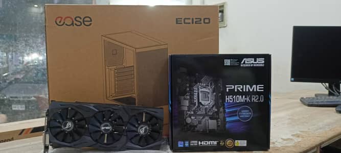 ASUS H510M CI5-10TH WITH GTX 1080 8GB ASUS STRIX
