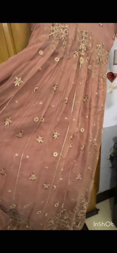 Asim Jofa Maxi peach full length