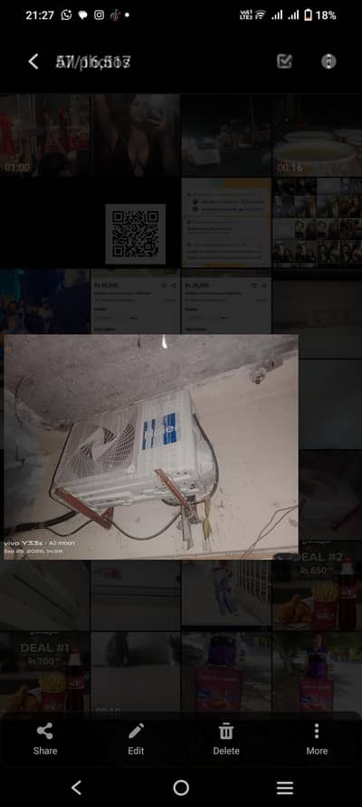 Haier DC inverter selling 1.5 ton
