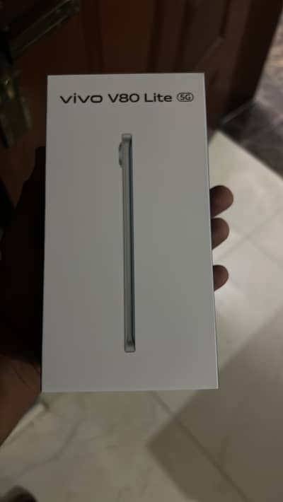Vivo v 80 lite just box open